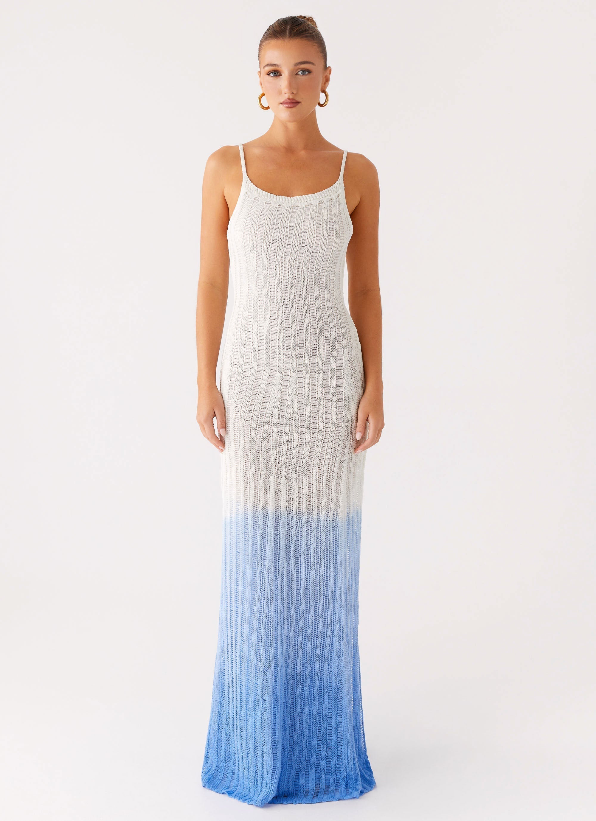 Kiki Maxi Dress Ombre Blue