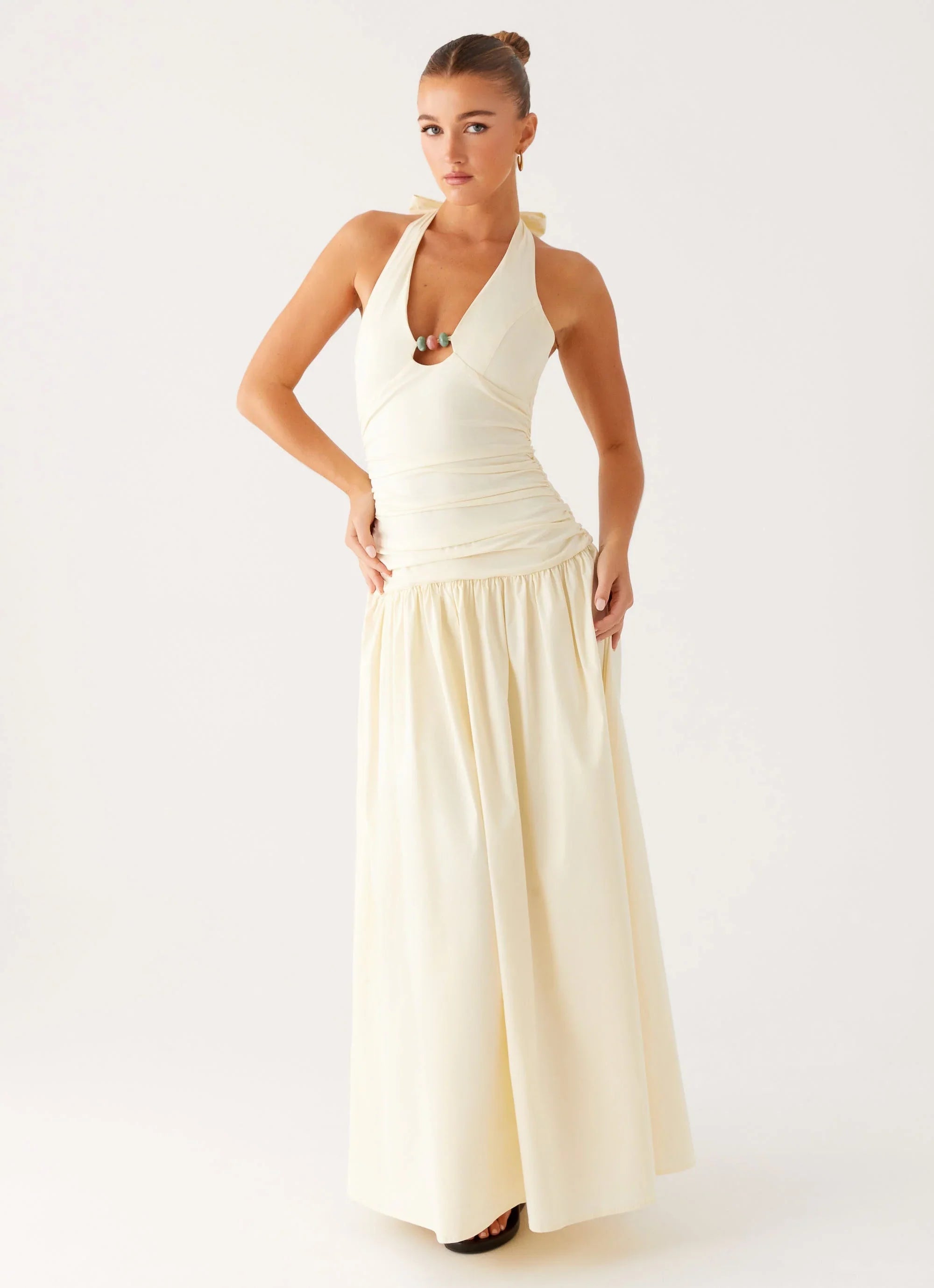 Val Maxi Dress Lemon