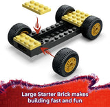 LEGO NINJAGO Rogue vs Drix Race Car Duel Building Toy for Preschool Kids Ninja Toy with Starter Brick for Boys Girls 4 Gift Idea for Birthdays Dragons Rising Fans 71840