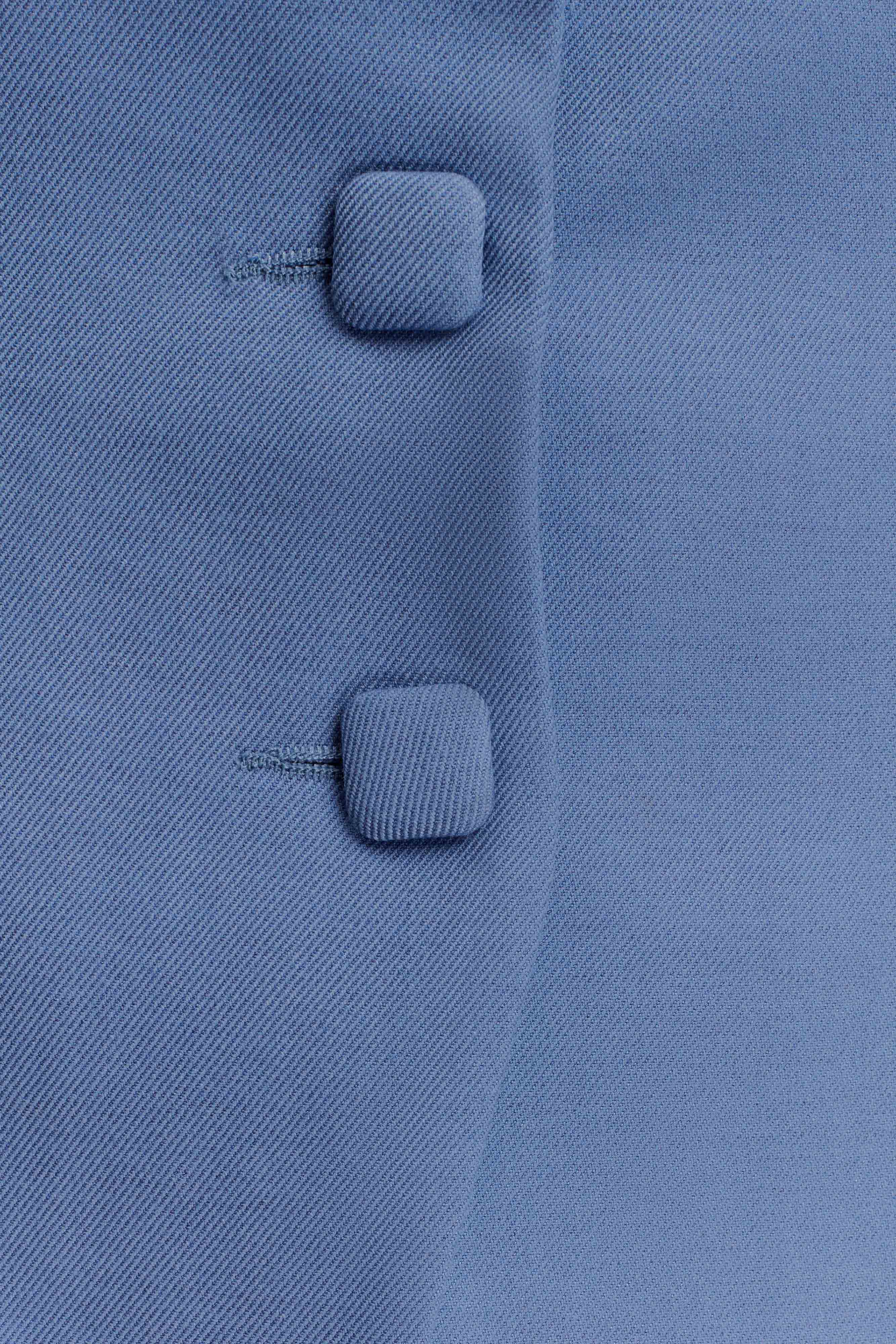 Christel Suiting Fitted Blazer Ocean Blue