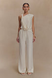 Violeta Straight Leg Pant Ivory
