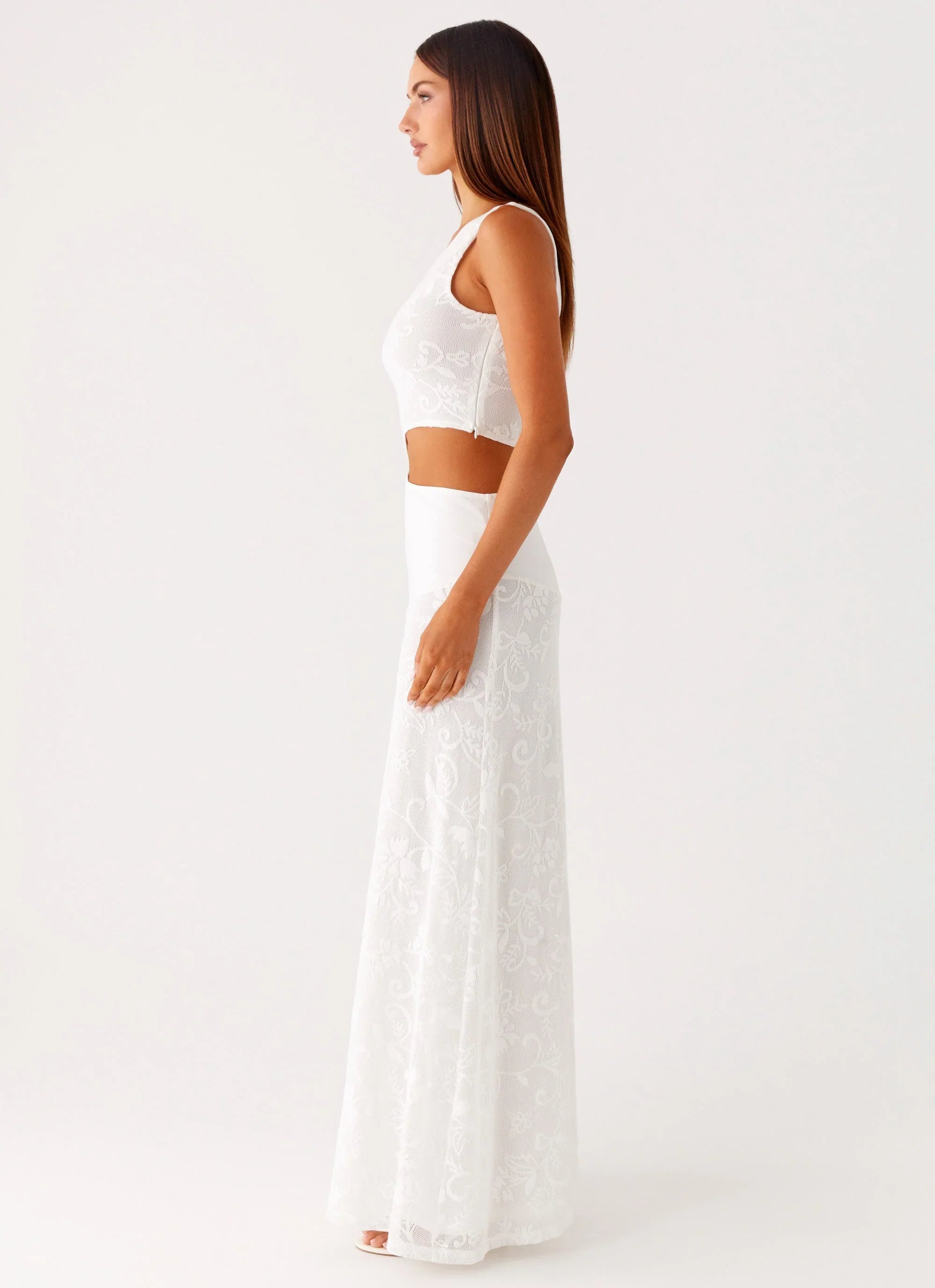 More Than Maybe Maxi Dress White