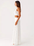 More Than Maybe Maxi Dress White
