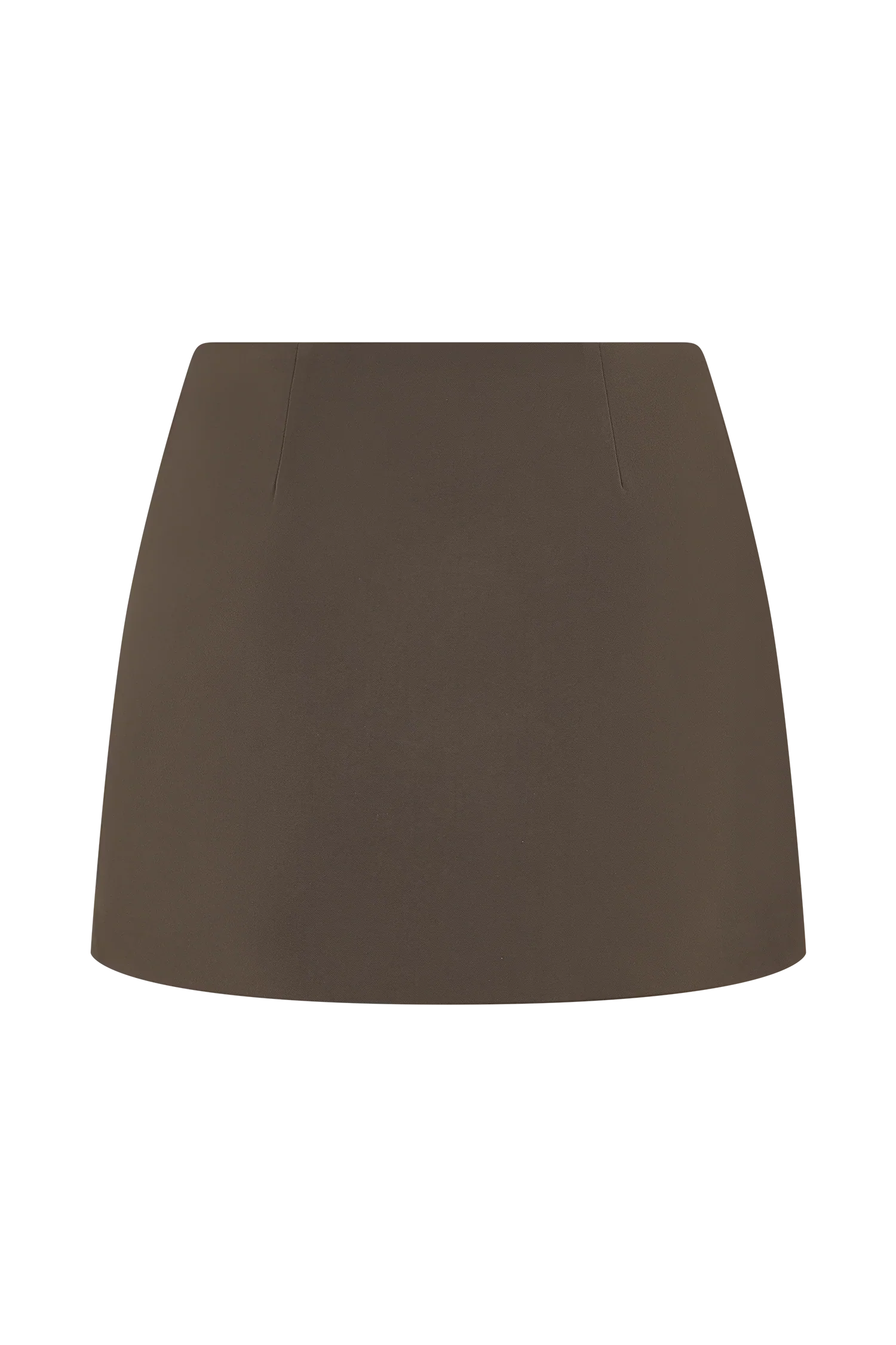 Effy Suiting Mini Skirt Cacao Brown