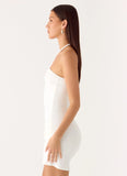 Sacred Mini Dress White