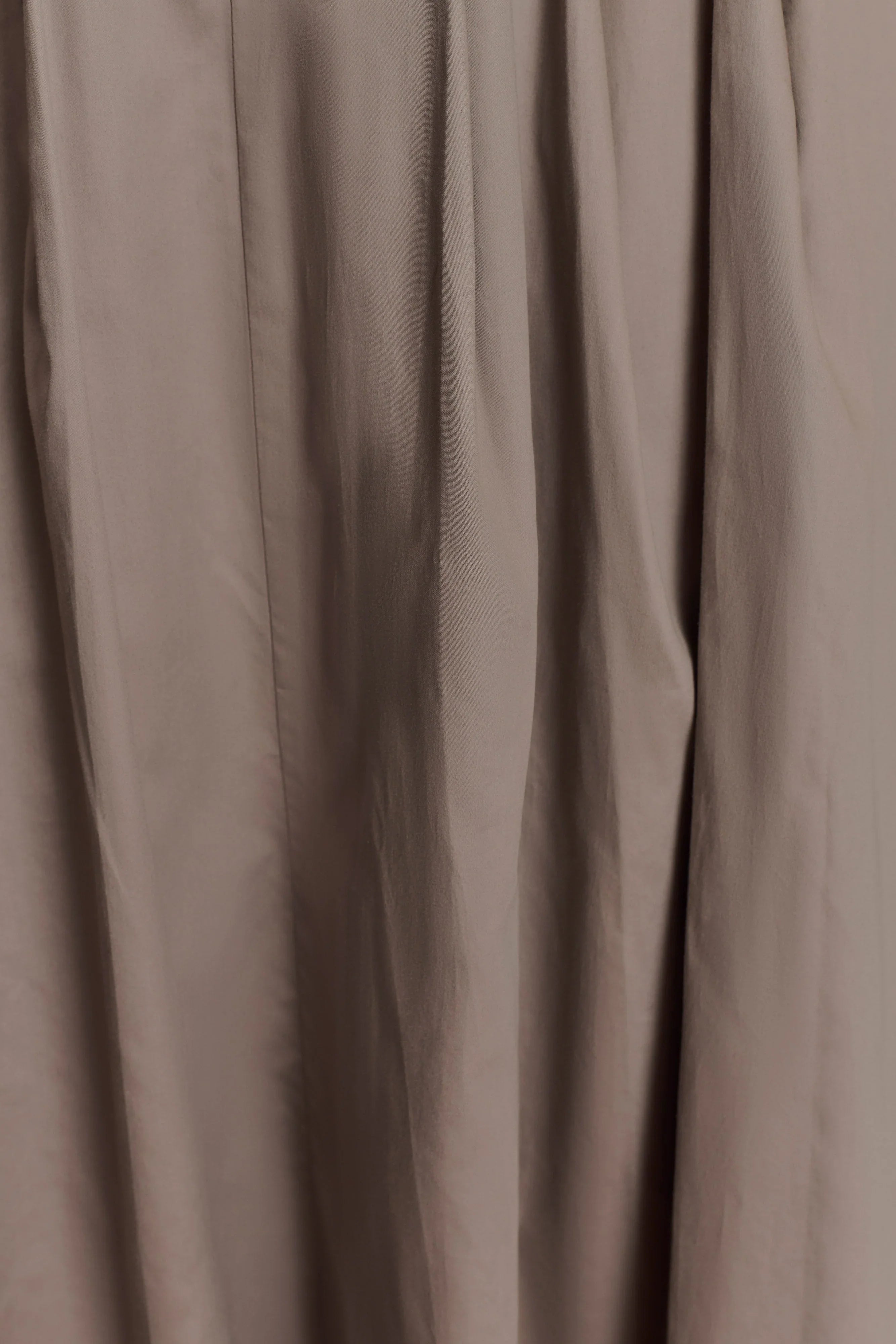 Mae A Line Midi Skirt Pebble Brown