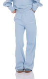 Cinchable Cuff Lucy Sweatpants in Blue
