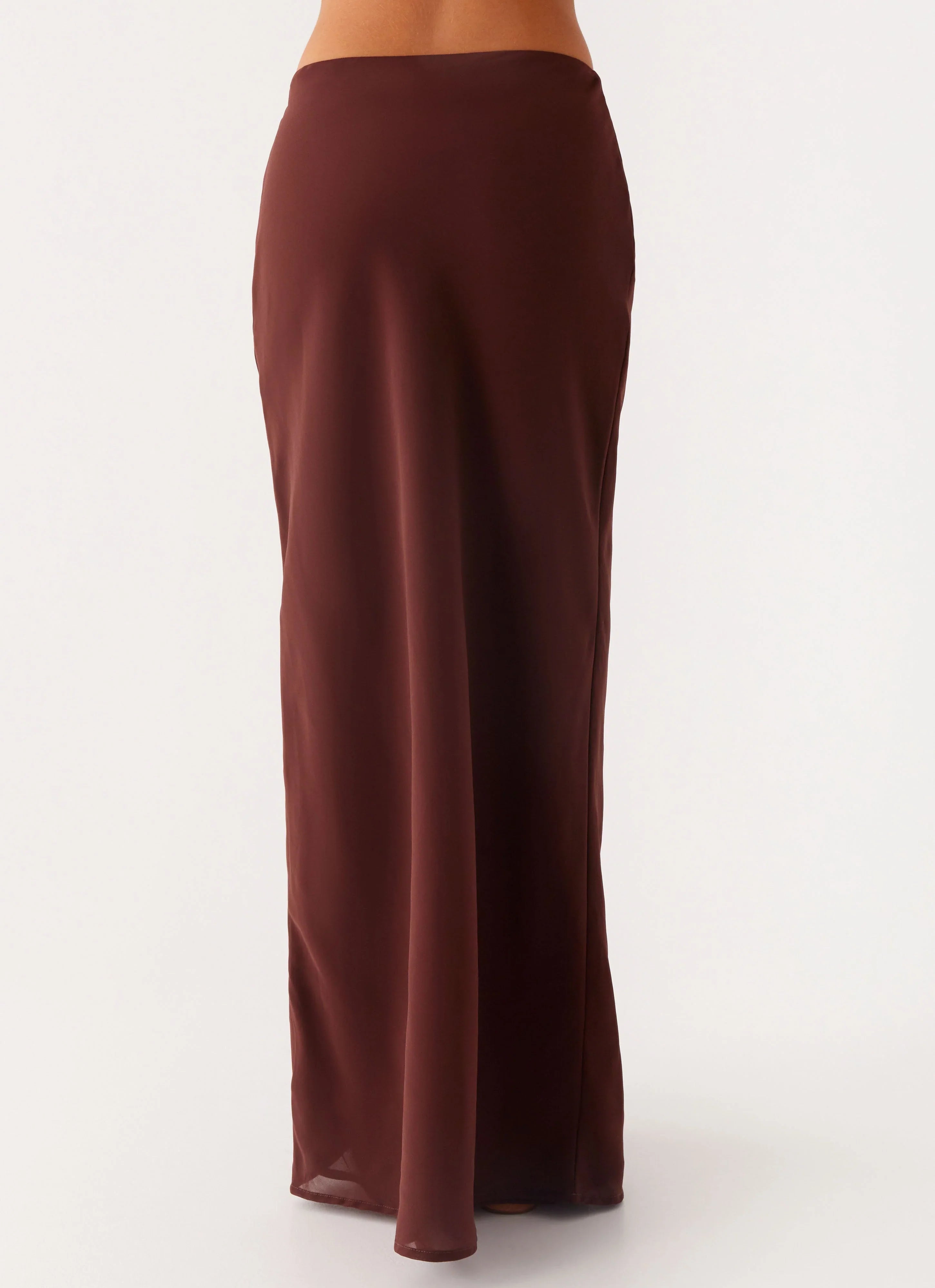 Sienna Sunset Maxi Skirt Chocolate