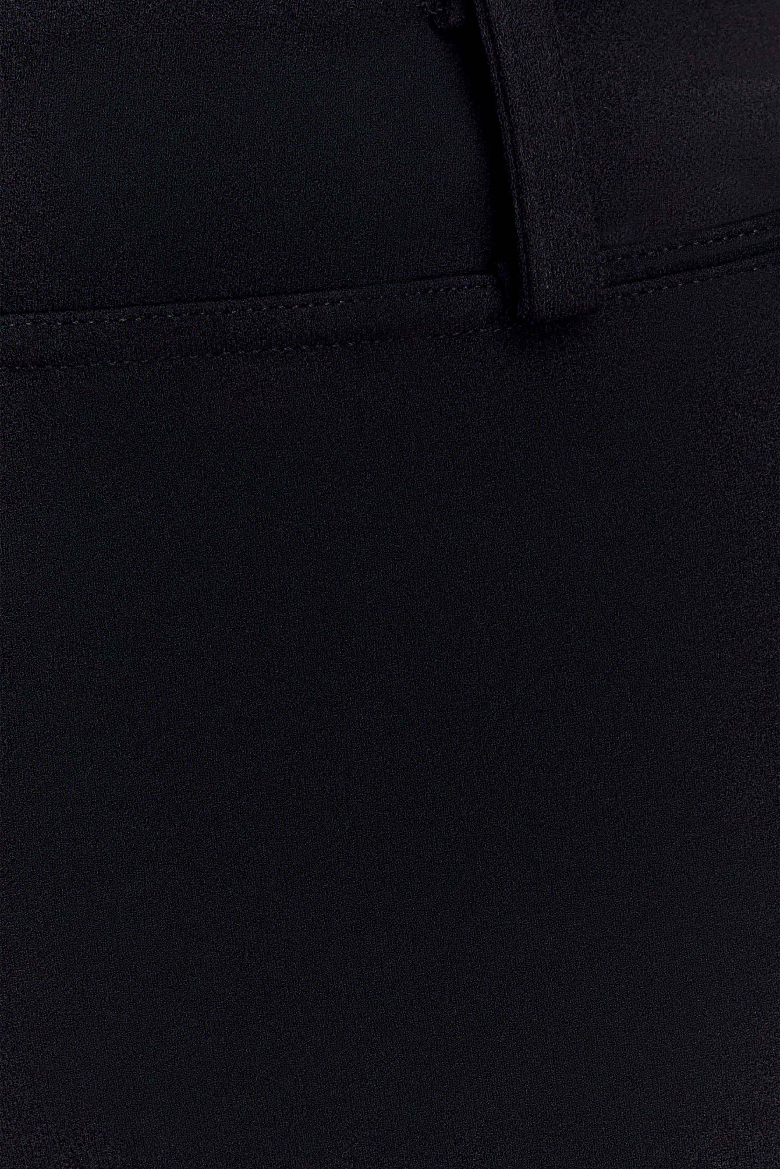 Blanca Stretch Crepe Capri Pants Black