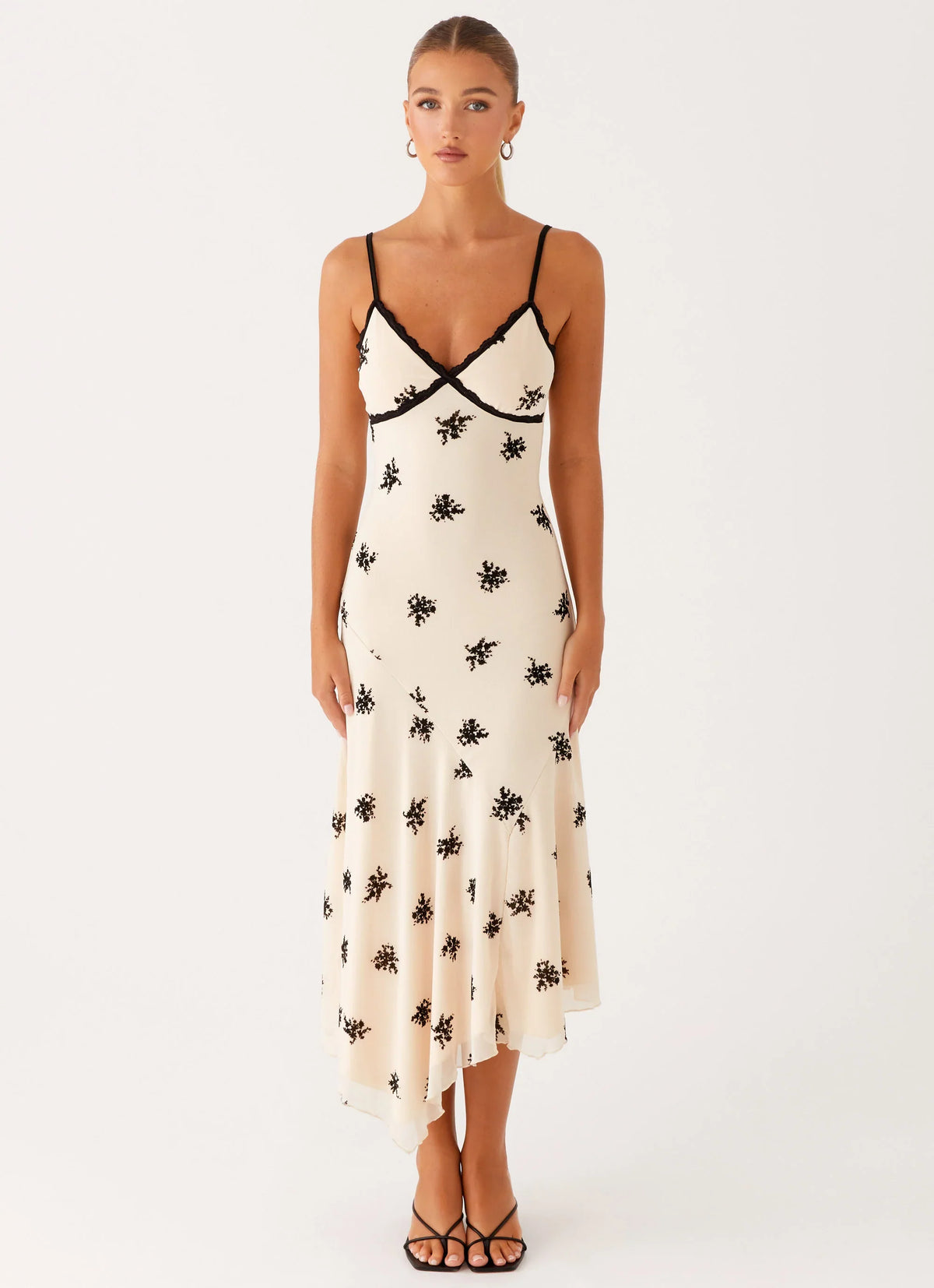 Amelia Midi Dress Nude
