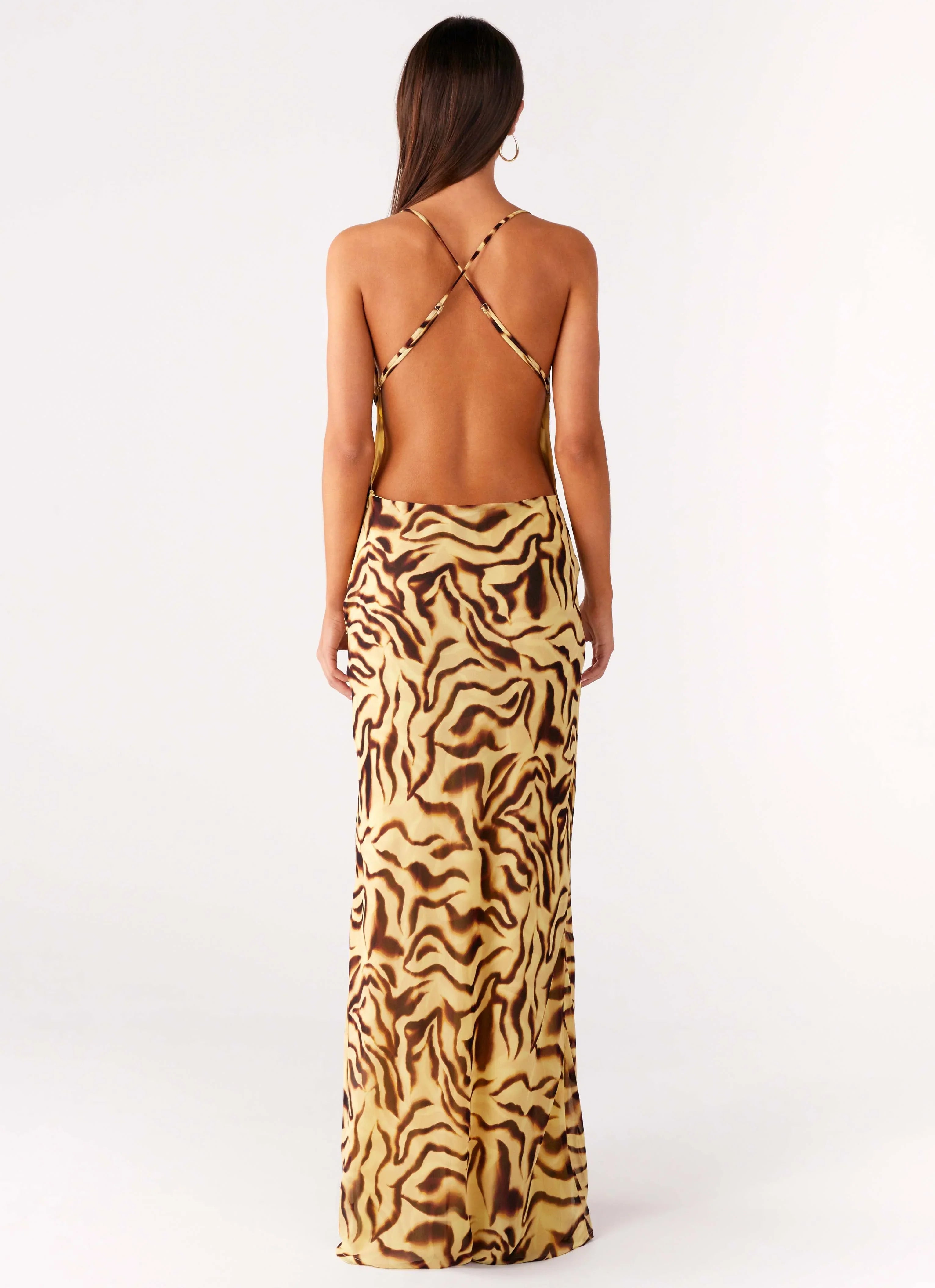 Viva Lune Maxi Dress Laguna Print