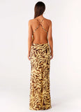 Viva Lune Maxi Dress Laguna Print