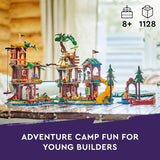 LEGO Friends Adventure Camp Tree House 42631 Back to School Gift for Students Building Toy Girls Boys Ages 8 Toy Figures Playset 1128 pieces W 5 Minidolls