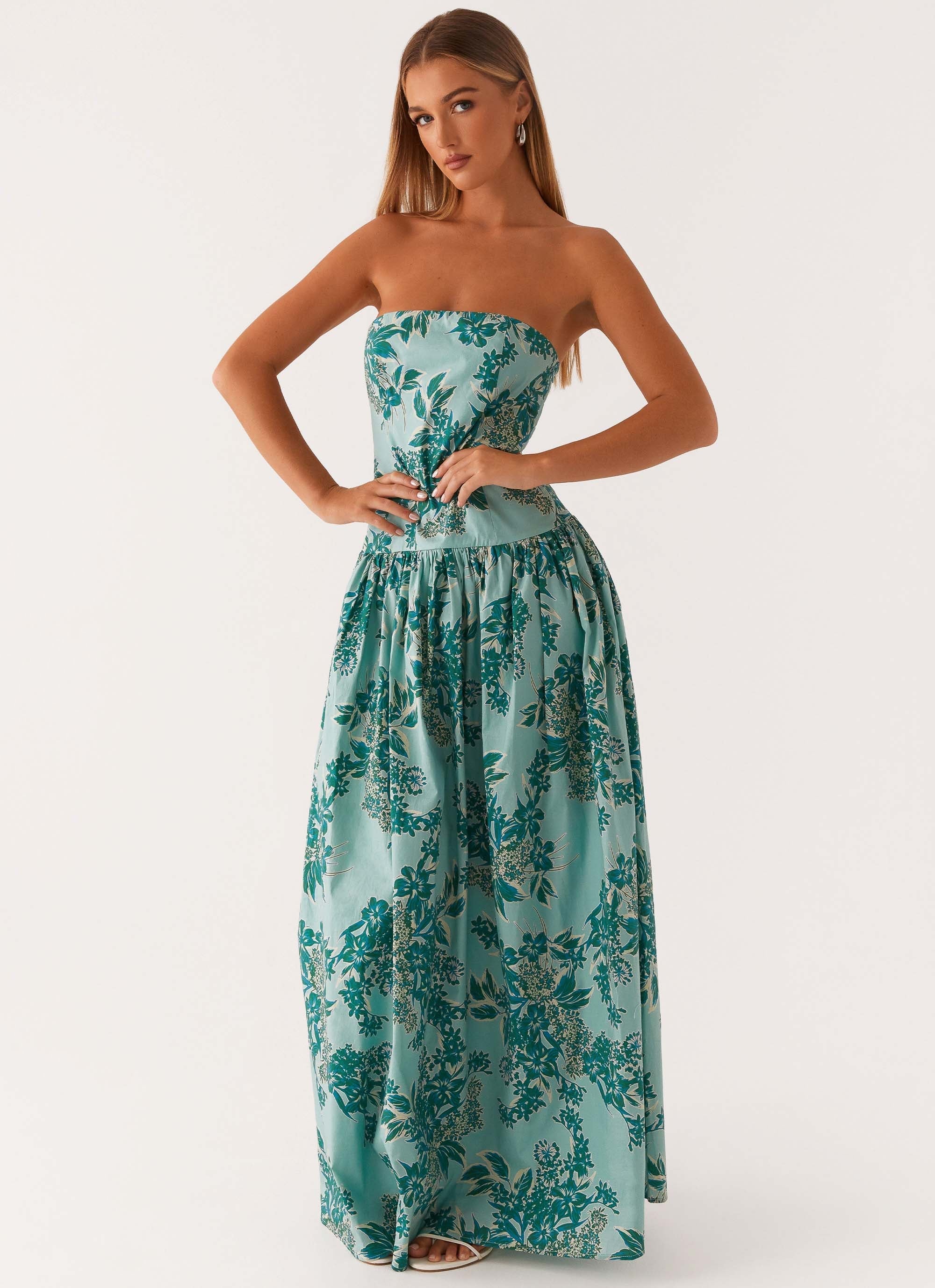 Andorra Maxi Dress Cloud Nine Floral