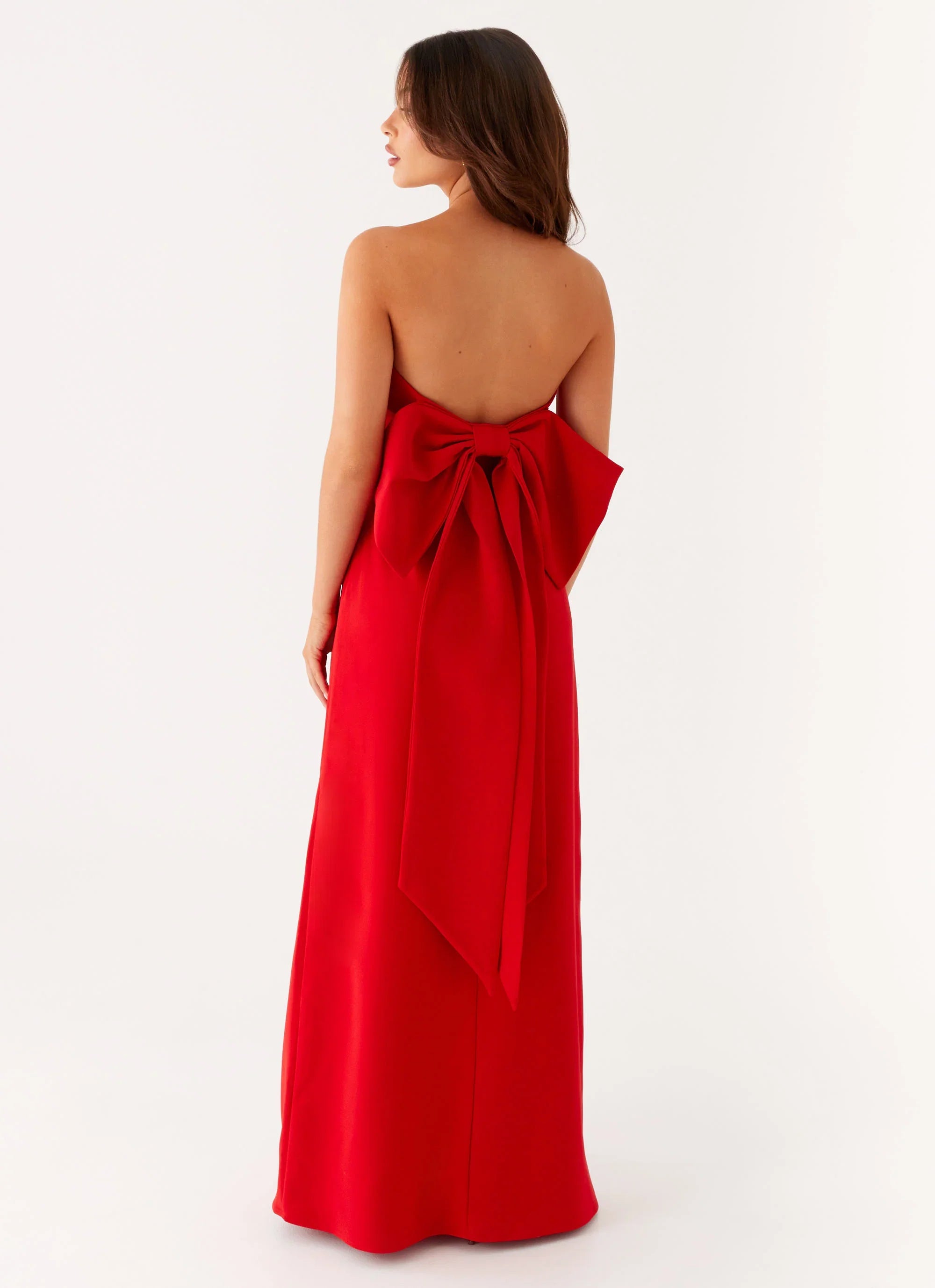 Meredith Maxi Dress Red