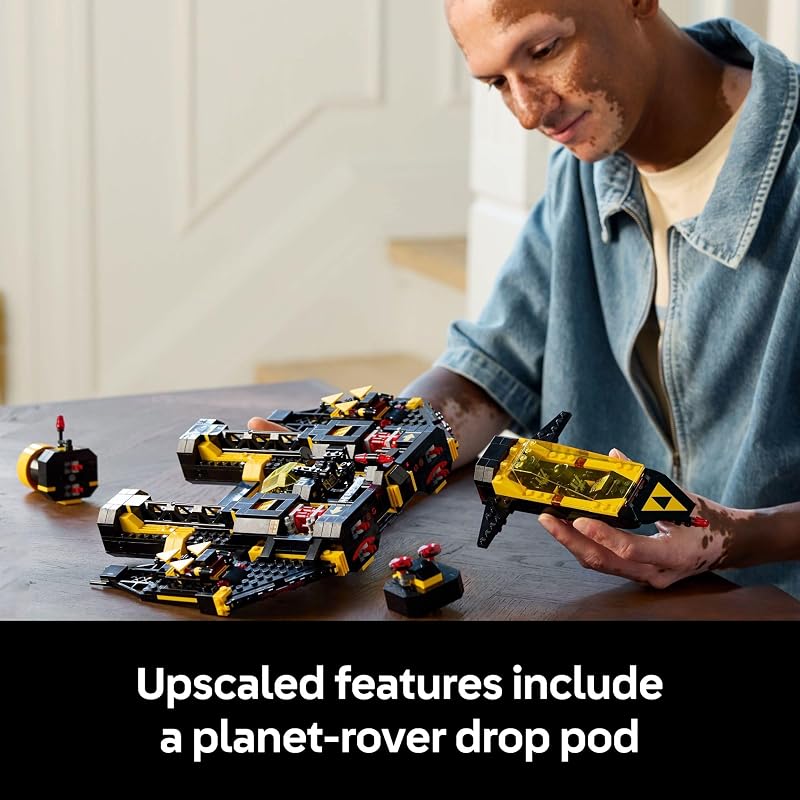 LEGO Icons Blacktron Renegade DIY Kit for Adults 18 Building Blocks for Men and Women Collectible Set for Adult Fans Creative Gift Idea for Birthdays 10355