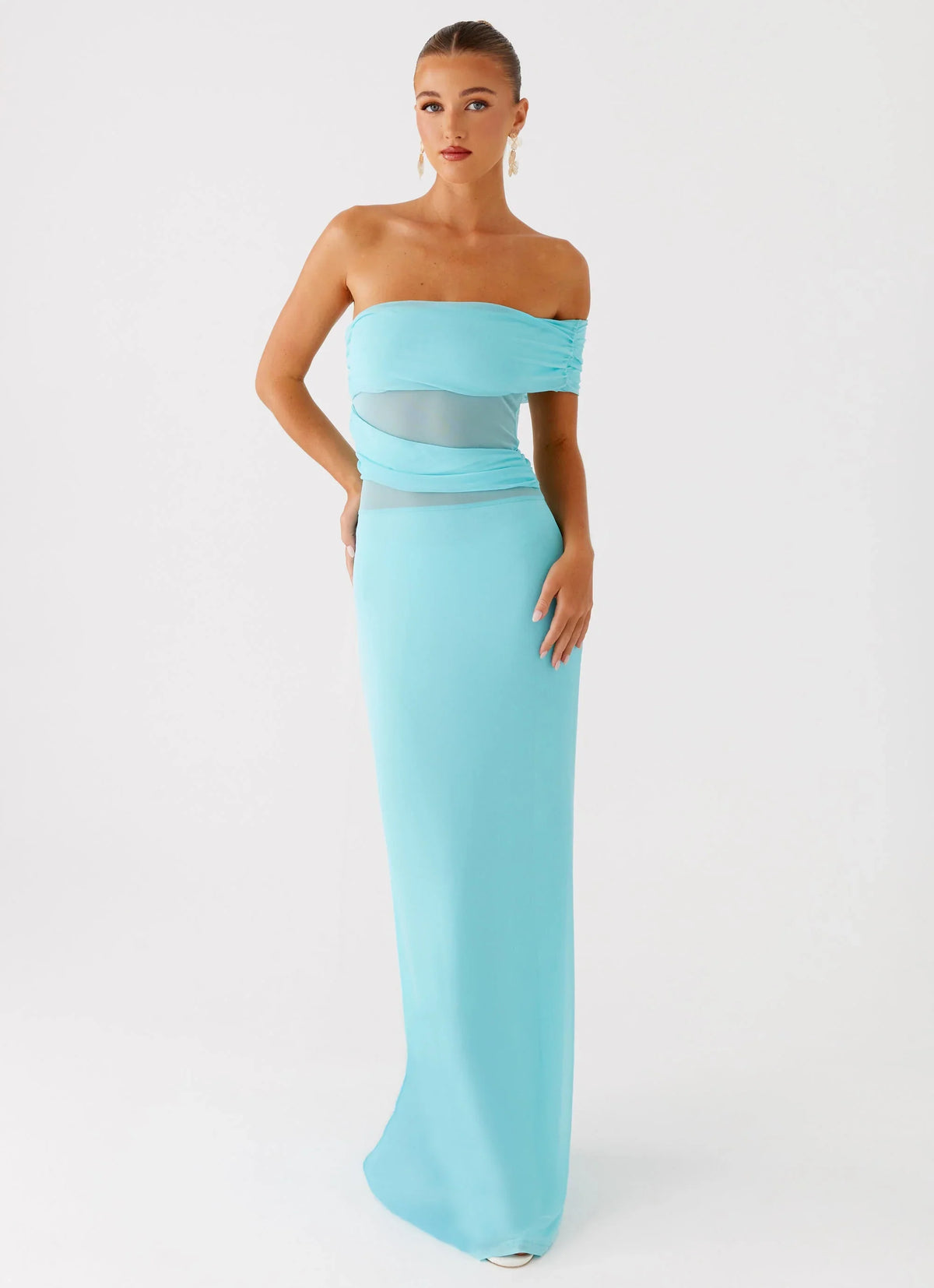 Lumi Maxi Dress Turquoise