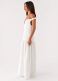 Basel Maxi Dress White