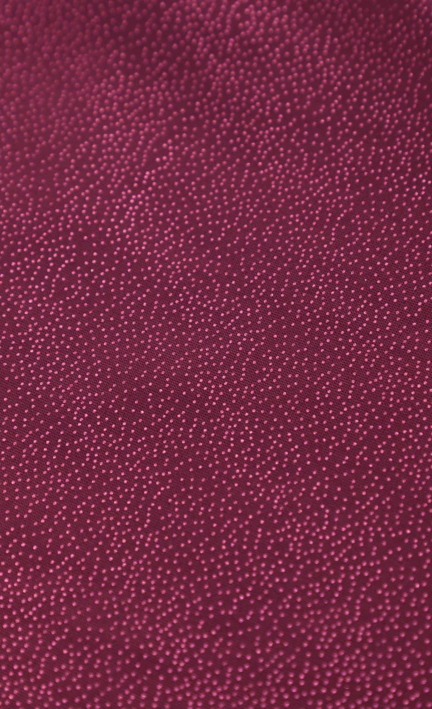 Foil Embellished Dress in Plum