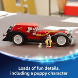 LEGO Disney Cruella De Vils Car Building Toy 101 Dalmations Pretend Play Vehicle Building Set for Girls Boys Ages 9 Gift Idea for Birthdays 43277