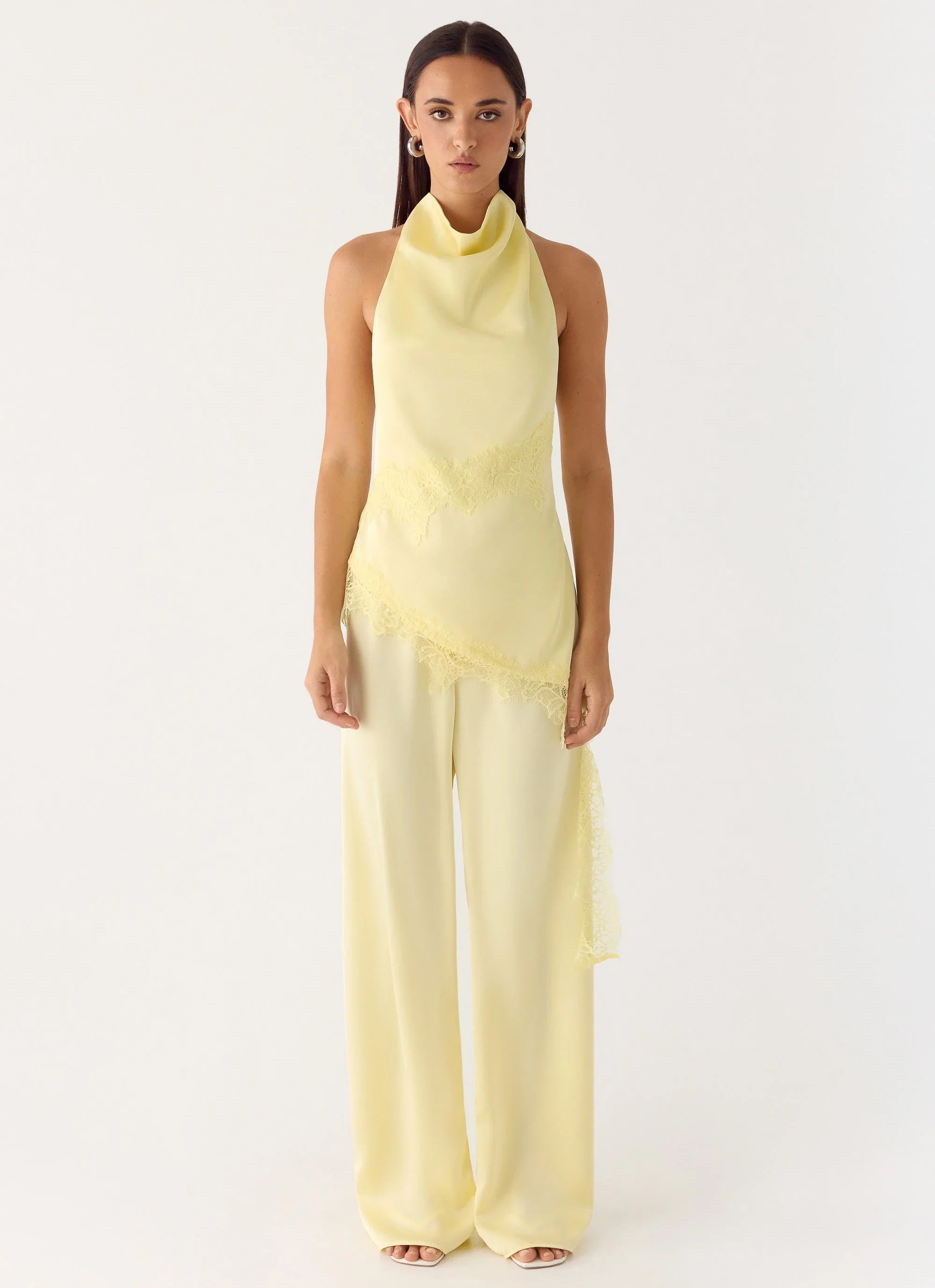 Deacon Low Rise Pants Yellow