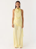Deacon Low Rise Pants Yellow