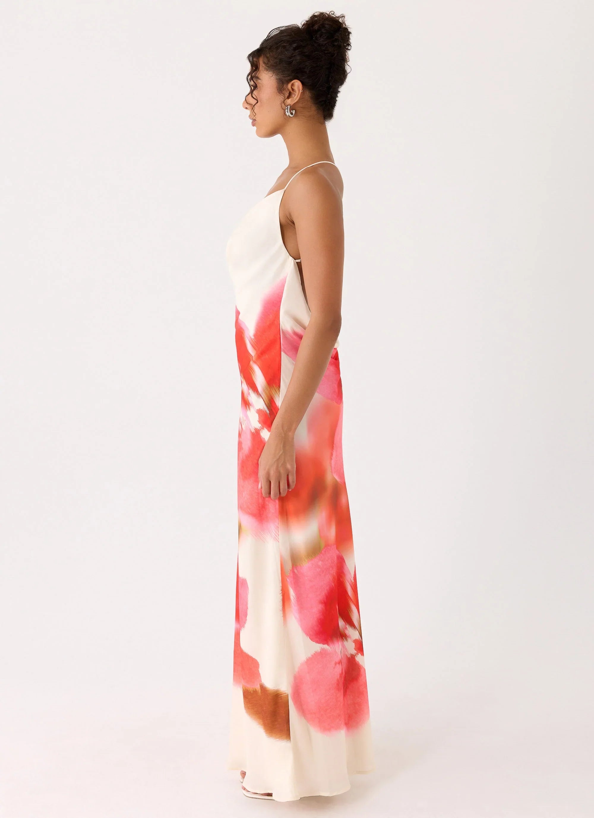 Samya Cowl Maxi Dress Porcelain Rose