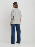 Grey Fourth Branded Oversized T Shirt