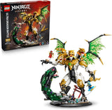 LEGO NINJAGO Ultra Dragon Battle 71872 Collectible Building Toy for Boys Girls Ages 12 Display Set for Bedroom or Desk 4 Minifigures 2178 pieces Gift Ideas
