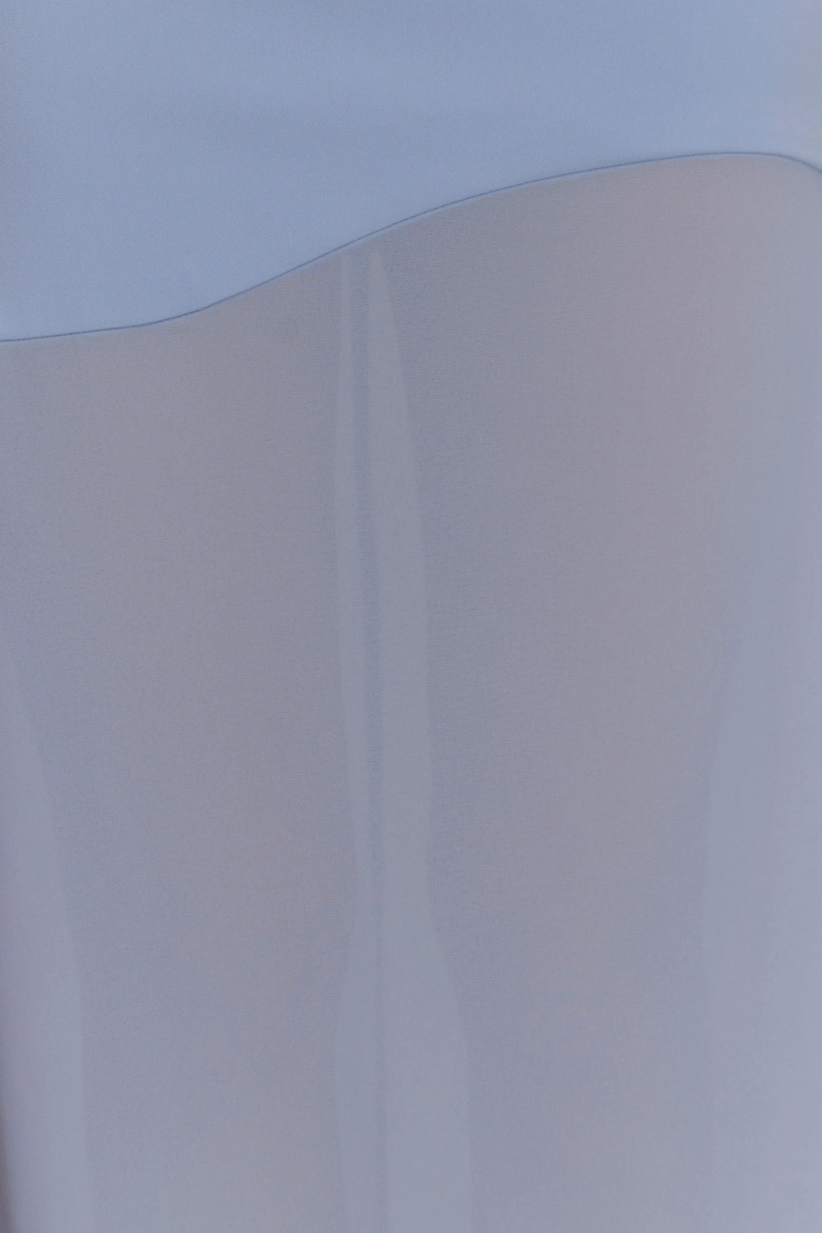 Mason Crepe And Chiffon Maxi Dress Powder Blue