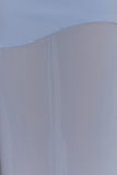 Mason Crepe And Chiffon Maxi Dress Powder Blue