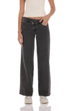 Low Rise Cross Jeans in Black