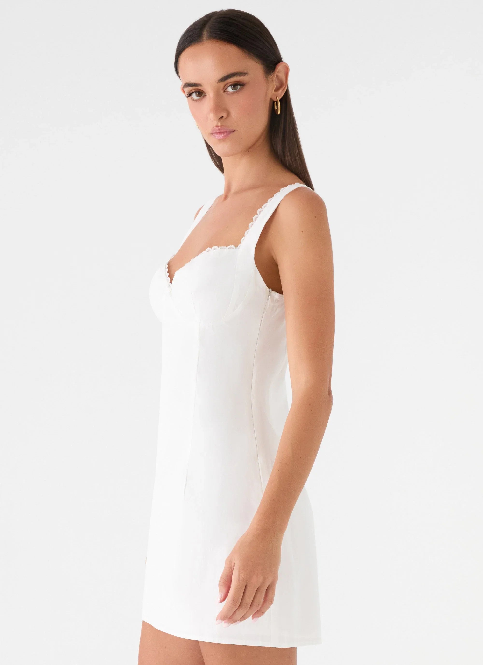 Riva Bella Mini Dress White