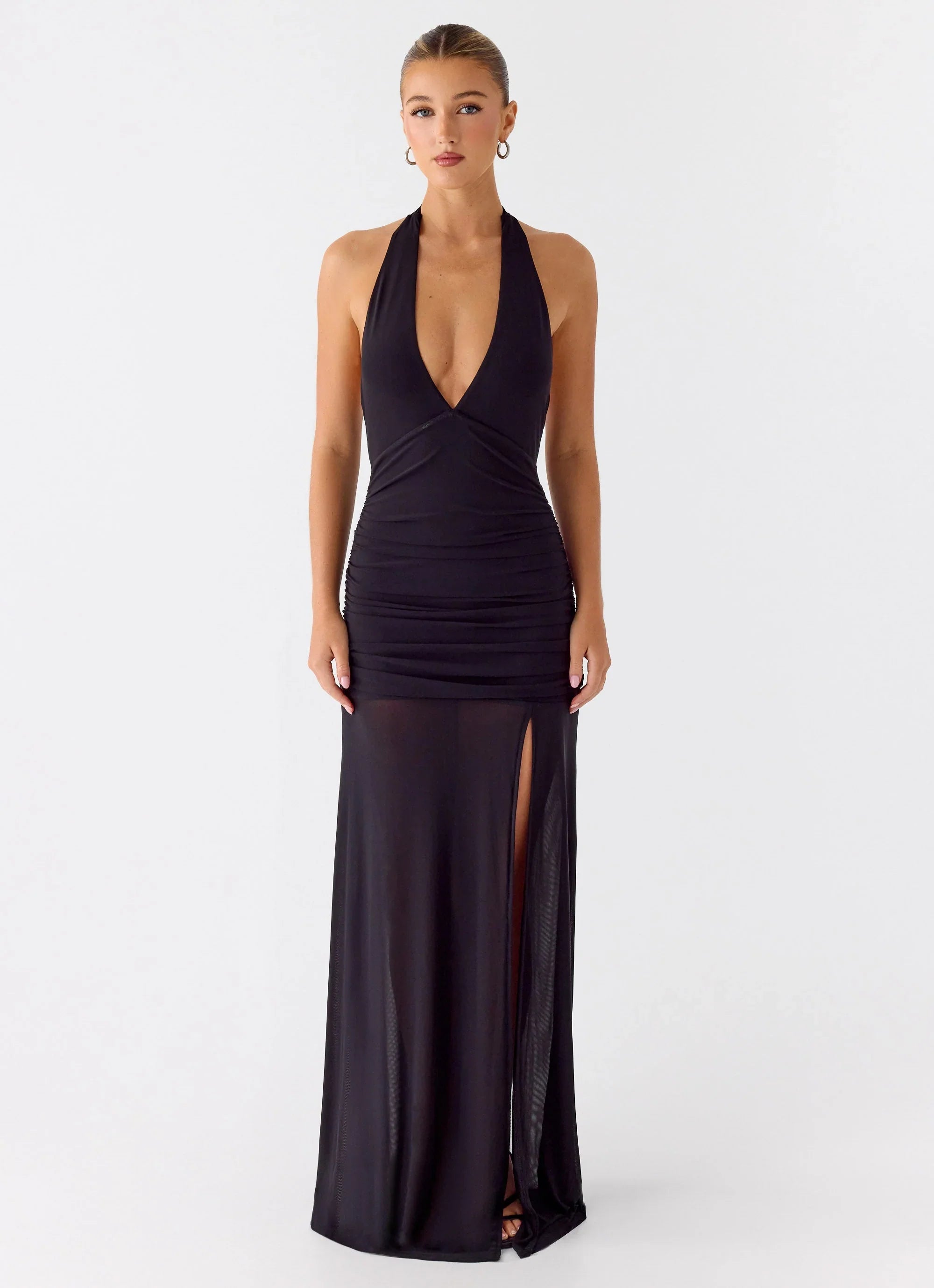 Island Muse Maxi Dress Black