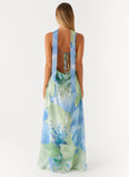 Sanctuary Maxi Dress Flower Print