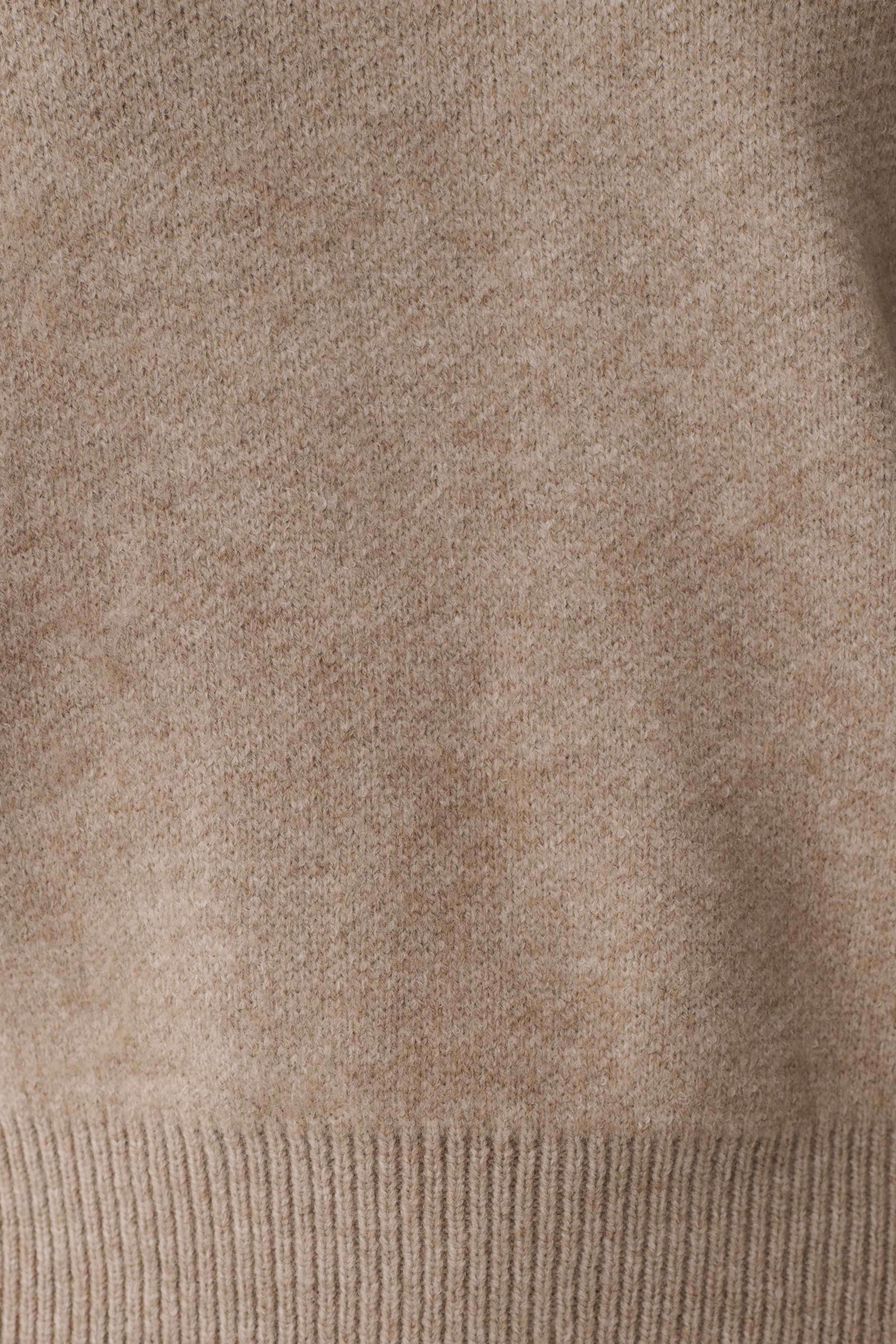 Luca Knit Jumper Beige Marle