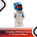 LEGO Speed Champions Williams Racing FW46 F1 Race Car Toy Building Set for Kids Boys Girls Ages 10 Toy Car for F1 Fans Gift Idea for Birthday 77249