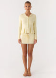 Landon Long Sleeve Top Butter Yellow