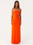 Anetta Maxi Dress Orange