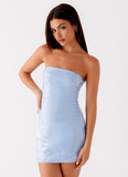 Martini Mini Dress Blue