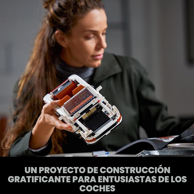 LEGO Icons Porsche 911 10295 Juego de construcción Turbo Targa coleccionable kit de modelo de coche de carreras Porsche 2 en 1 para adultos y adolescentes idea de regalo