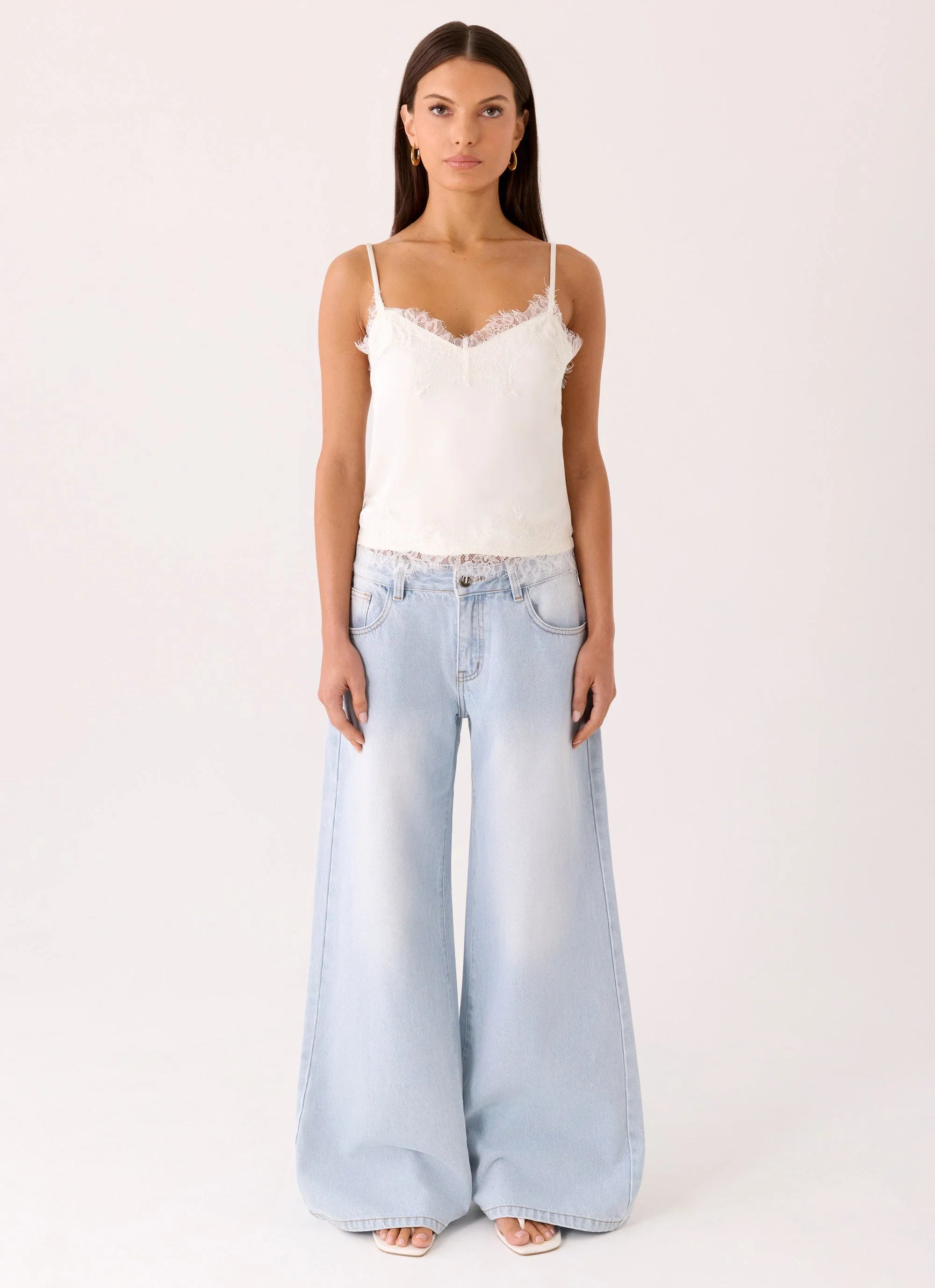 Ellora Cami Top Ivory