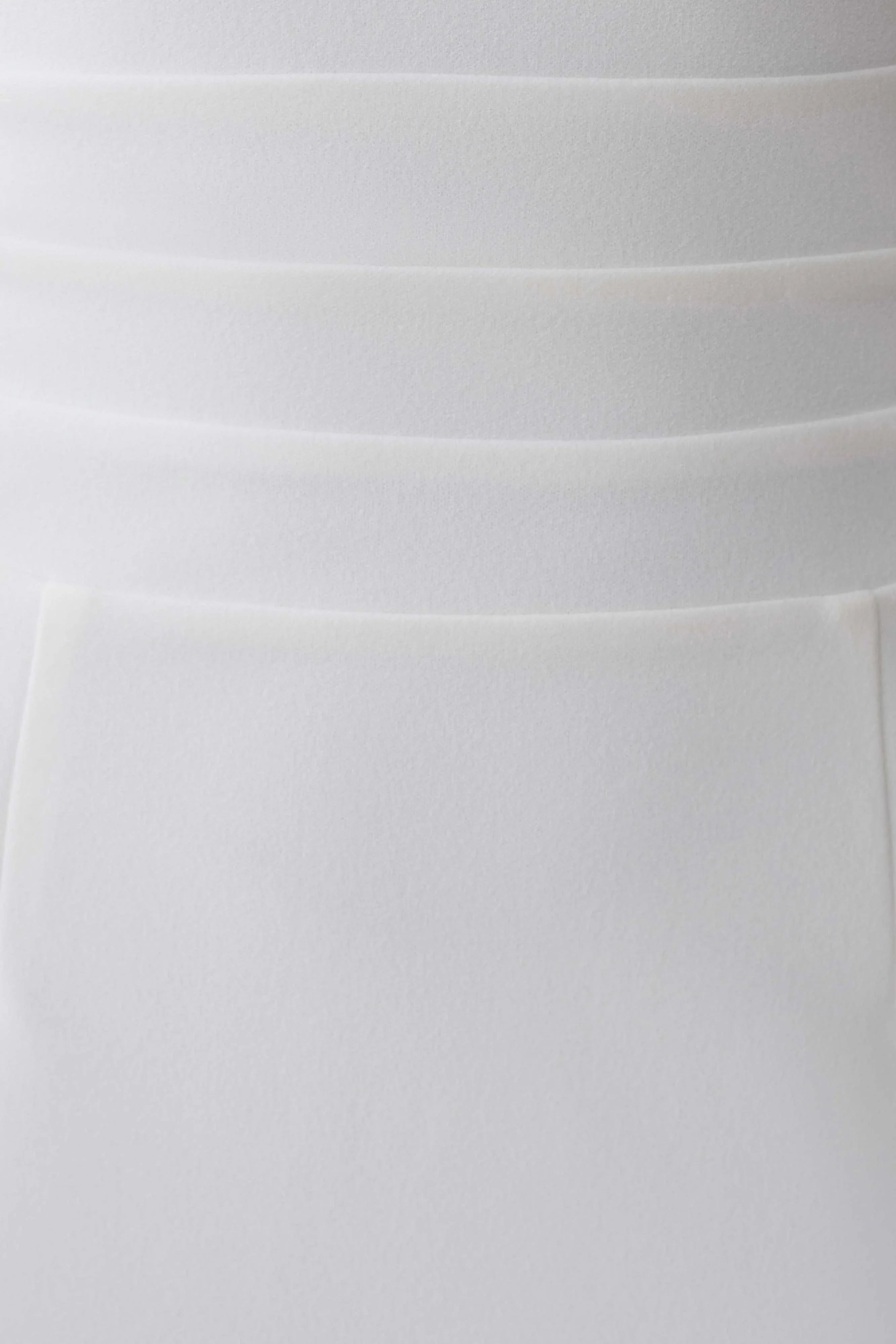 Elan Stretch Crepe Maxi Dress White