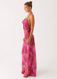 Fantasy Maxi Dress Lavender Lagoon