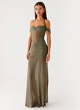 Ivy Lane Maxi Dress Olive