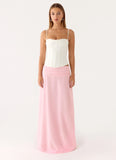 Natalya Maxi Skirt Pink