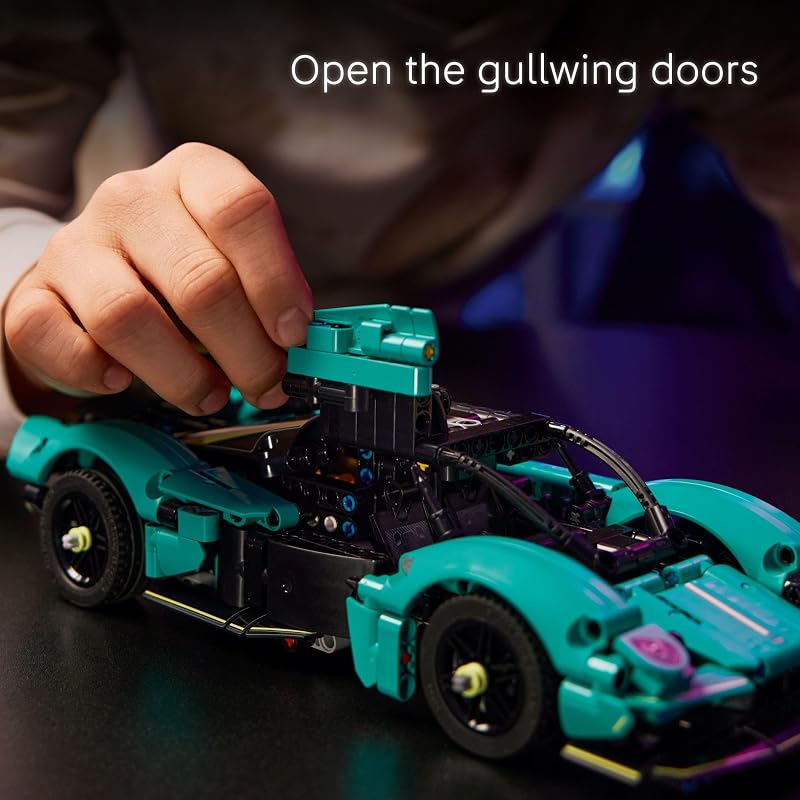 LEGO Technic Aston Martin Valkyrie Toy Car Kids Model Kit Toy for Boys and Girls Ages 9 Vehicle Building Set for Pretend Play STEM Learning Sports Car Gift Idea for Birthdays 42208
