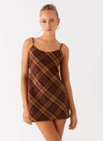 Radio Star Mini Dress Plaid
