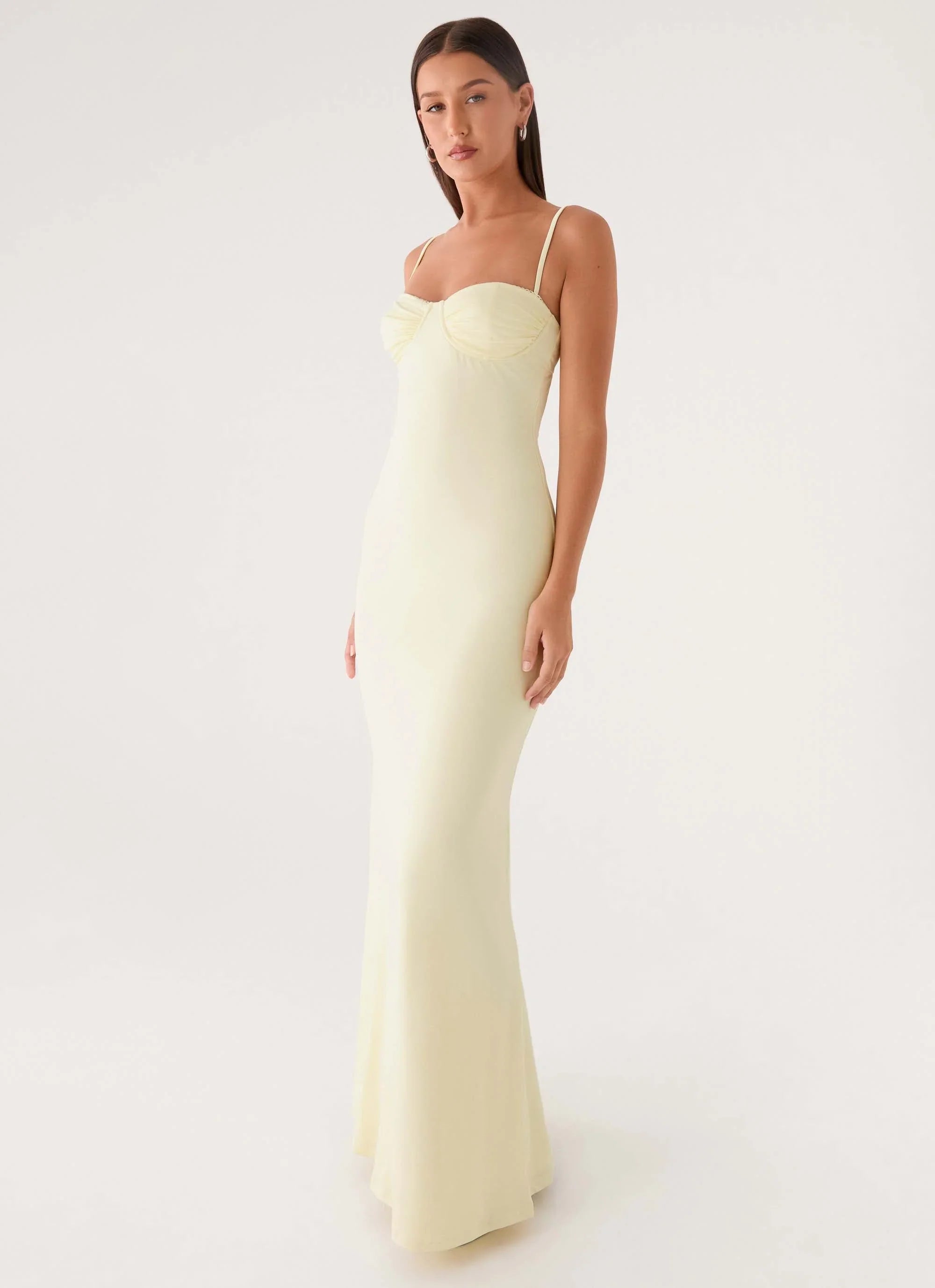 Vamonos Maxi Dress Yellow