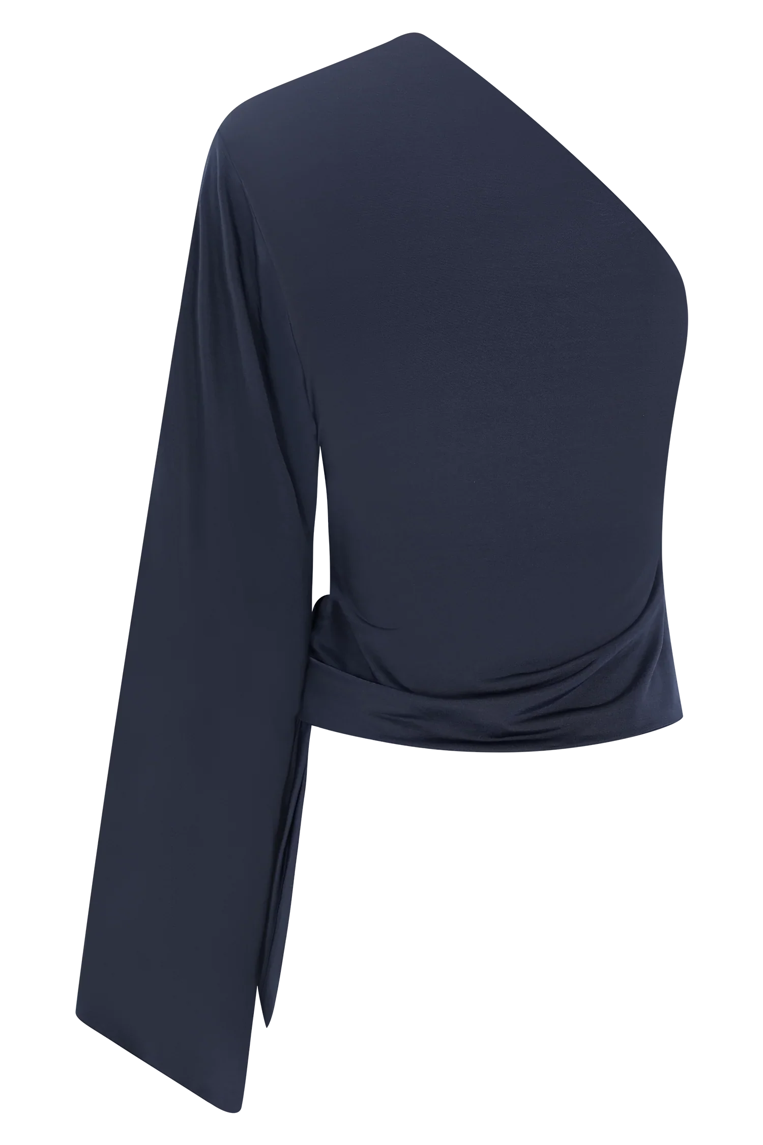 Vivica Slinky One Shoulder Top Midnight Navy